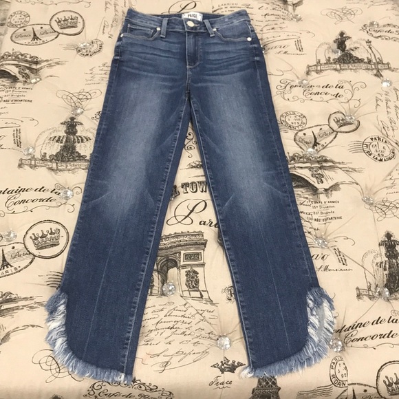 Paige Hoxton Straight Ankle Jeans - Picture 3 of 8